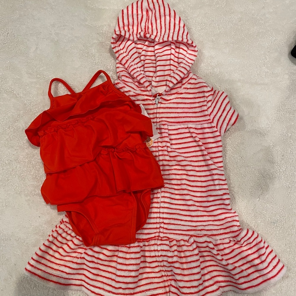 Carter’s NWT Bathing Suit 12 months CoverUp